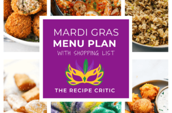 Mardi Gras Menu Plan | The Recipe Critic