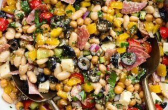Dense Bean Salad | High-Fiber, High-Protein Recipe