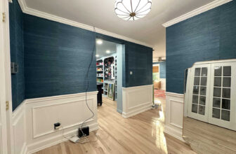 Bedroom Suite Progress – The Grasscloth Wall...