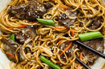 Beef Chow Mein (Better Than Takeout and Ready Fast...